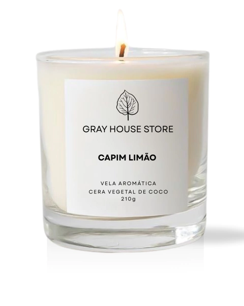 CAPIM LIMÃO VELA AROMÁTICA - comprar online
