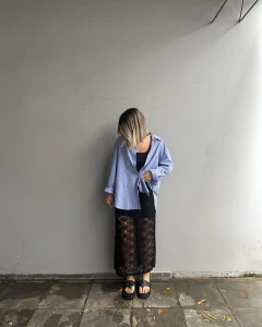 SAIA MIDI LISA EM RENDA - marias