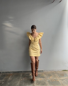 VESTIDO KARINA CURTO COM BABADO - marias