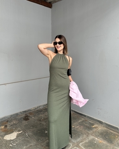 Imagem do VESTIDO LONGO CANELADO MAIA