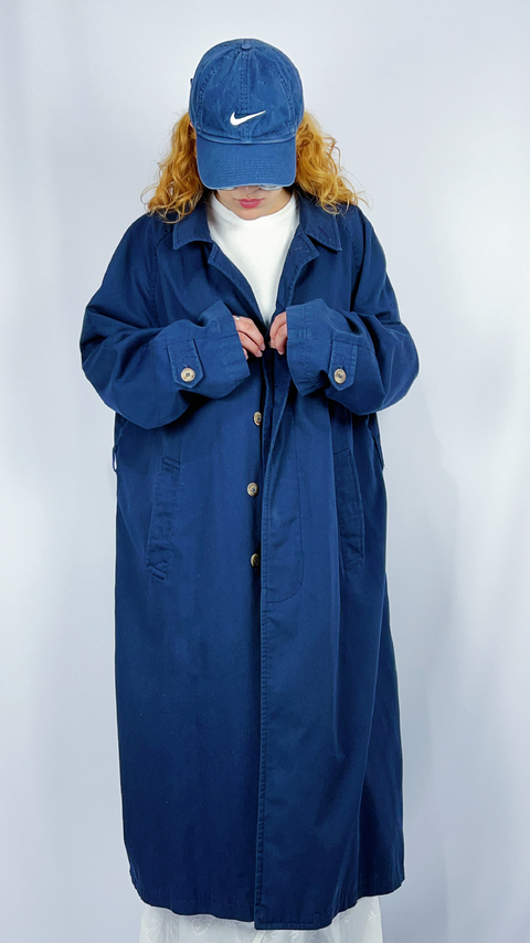 Trench coat Rchards Azul marinho