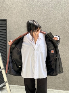 Jacket Parka em COURO bovino (importada) - comprar online