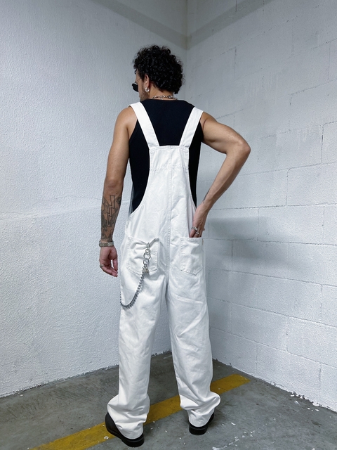 Macacão vintage off white