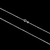 Corrente Cartier 1,6mm 60cm
