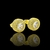 Brinco Redondo Banhado a Ouro 18k 10mm