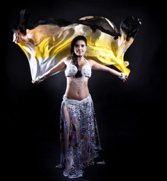 Imagem do Véu Artístico - Beduínos do Deserto