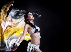 Véu Artístico - Beduínos do Deserto