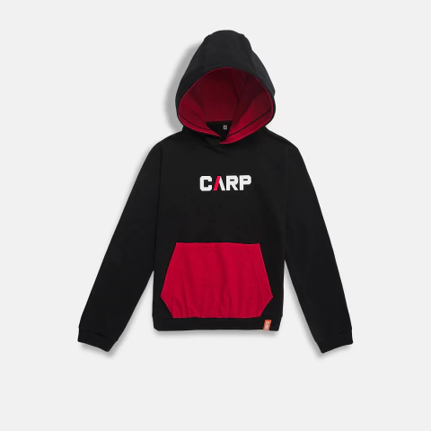 MAXI BUZO CON CAPUCHA RIVER PLATE - Rustico liviano unisex (bolsillo rojo) - comprar online