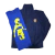COMBO ADULTOS CAMPERA DE POLAR + REMERA BOCA