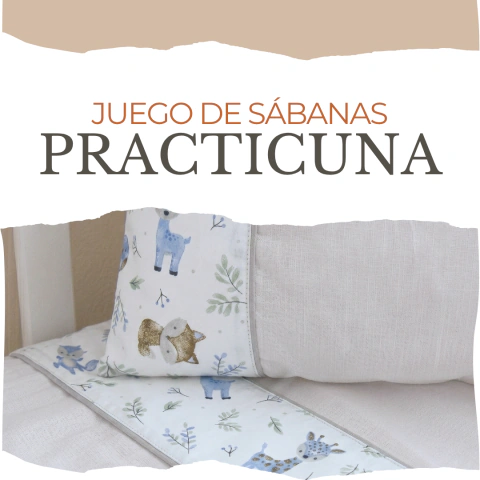 Sábanas Practicuna - Flory Celeste