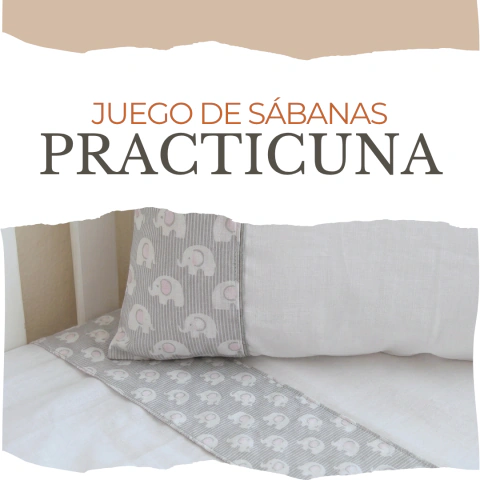 Sábanas Practicuna - Lupo Gris