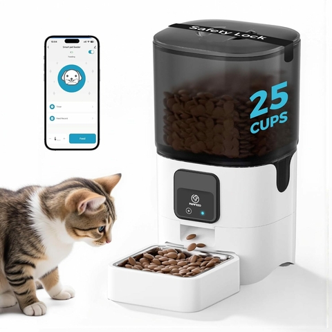 Comedero de Perros y Gatos Automatico