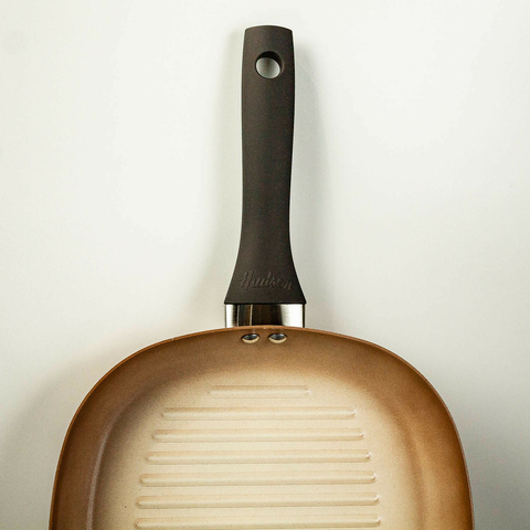 Bifera Antiadherente Ceramico 26cm Color Cobre Hudson