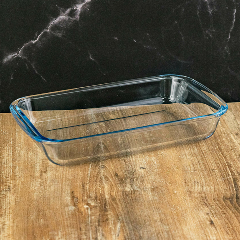 Asadera Rectangular Vidrio Templado 29.5cm