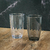 Vaso Facetado Traslucido
