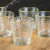 Vaso Vidrio Gold 300cc x6 en internet