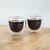 Tazas/Vasos Doble Vidrio 200cc x2