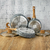 Juego de Batería Hudson Aluminio Forjado Antiadherente Granito Gris- 5 Piezas en internet