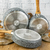 Juego de Batería Hudson Aluminio Forjado Antiadherente Granito Gris- 5 Piezas - ZOOM