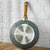 Wok Aluminio Forjado 28cm Antiadherente Granito Gris con Tapa de Cristal - comprar online