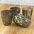 Vaso Vidrio Rombos Gris 280ml x6 en internet