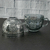 Taza Vidrio 440ml Grises x6 - comprar online