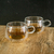 Tazas de Te Doble Vidrio con Asa 220Cc x2