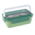 Lunchera de Plástico Con Compartimientos y Cubiertos 1100ml - comprar online