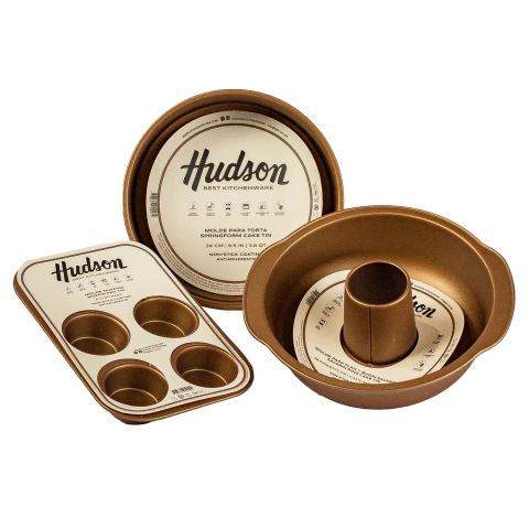 Set Repostería 3 Piezas Molde Flan/budin + Muffins + Tortera - comprar online