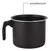 Jarro Hervidor 14 Cm Antiadherente Color Negro Hudson