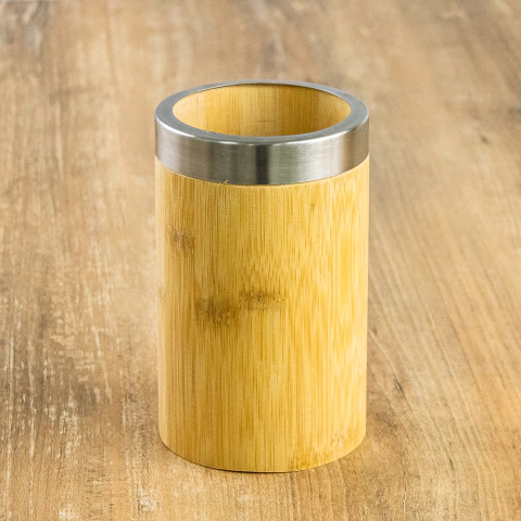 Porta Utensilios de Bambú