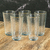 Vaso Vidrio Gold 330cc x6