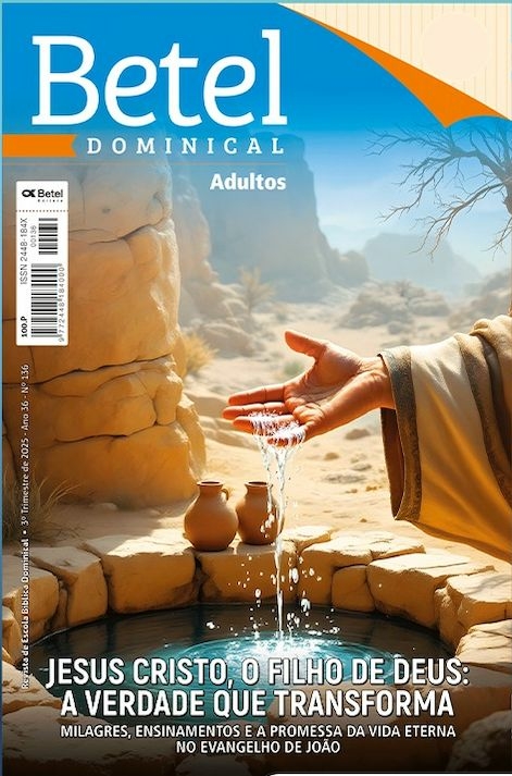 REVISTA BETEL DOMINICAL ADULTO PROFESSOR CAPA DURA 3 TRI 25