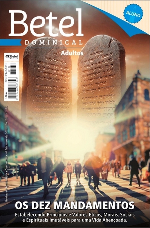 REVISTA BETEL DOMINICAL ADULTO ALUNO 4 TRI 24