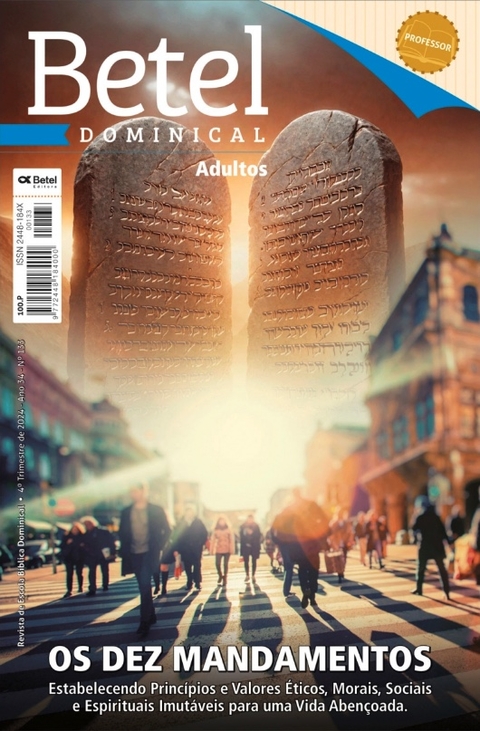 REVISTA BETEL DOMINICAL ADULTO PROFESSOR 4 TRI 24