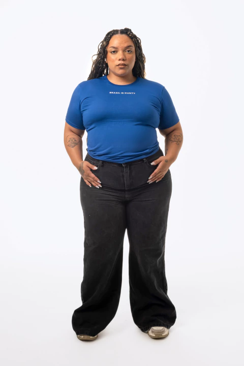 CAMISETA BRASIL IS CUNTY | UNCLAD - PLUS SIZE - comprar online