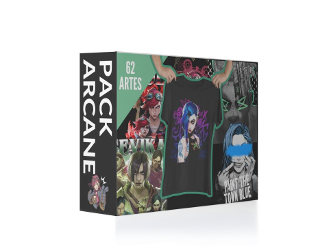 PACK ARCANE(LEAGUE OF LEGENDS) - comprar online