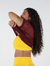 Camisa de Tule Malbec - ZONA Fitwear