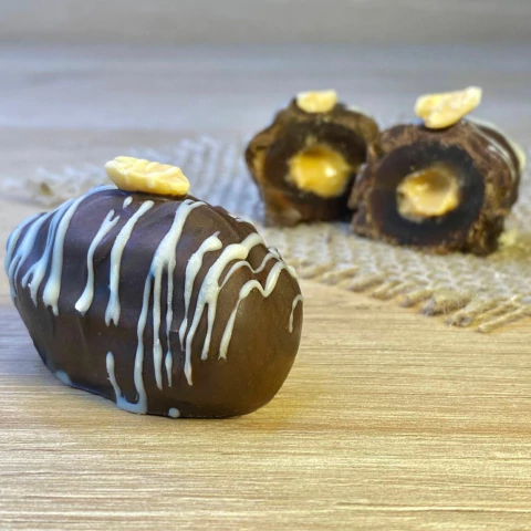 Bombom de tâmara de amendoim zero açúcar • 60g - comprar online