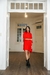 Vestido Corto Camisero Oversized Rojo - tienda online