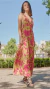 Vestido Largo con Volado - Zlatna Tienda de Vestidos