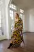 Imagen de Vestido largo Escote en V Abotonado Estampado