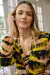 Vestido largo Escote en V Abotonado Estampado - tienda online