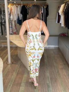 VESTIDO MIDI JARDIM BARBARA FARM - comprar online