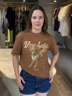 T-SHIRT MÉDIA VIRA-LATA RAPOSINHA FARM