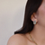 Aretes Sara Plateados - tienda en línea