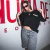 REMERA DOBLE VISERA BLACK en internet