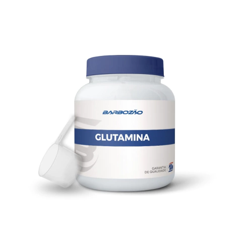 Glutamina Pote Com Colher Dosadora
