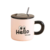 Taza De Cerámica Good Mood + Cucharita 400ml - Jadys Shop