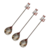 Set x3 Cucharitas Gatitos Kawaii - comprar online